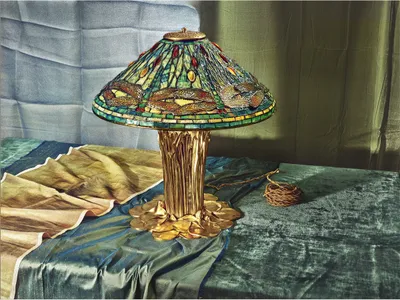 Pioneering designer Clara Driscoll conceived this indelible lamp around the turn of the 20th century&mdash;with help from her fellow &quot;Tiffany girls.&quot;